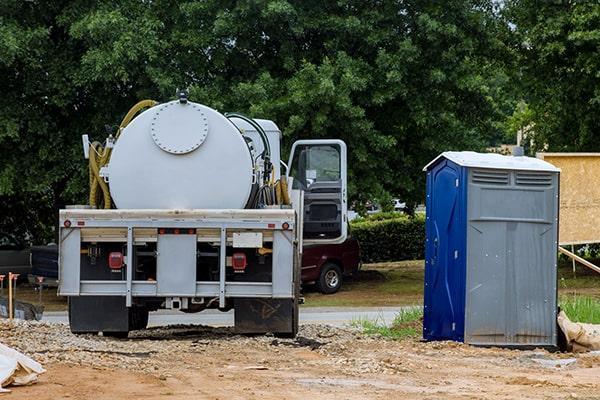 workers at Porta Potty Rental of Stanton